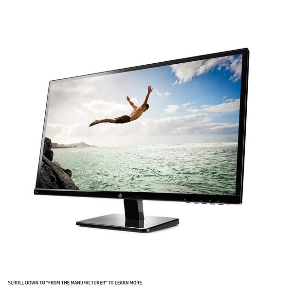 HP 27sv 27-inch LED Backlit Monitor