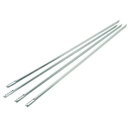 Onward 46074 Grill Pro Slim Stainless Steel Skewers 4 Piece (Case of 12) - Size: 15 in