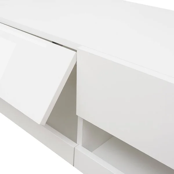180 Wall Mounted Floating 71inch TV Stand with 12 Color LEDs White