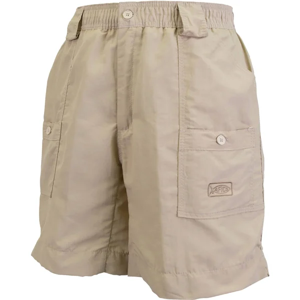 AFTCO Original Fishing Short Long - Khaki, 28