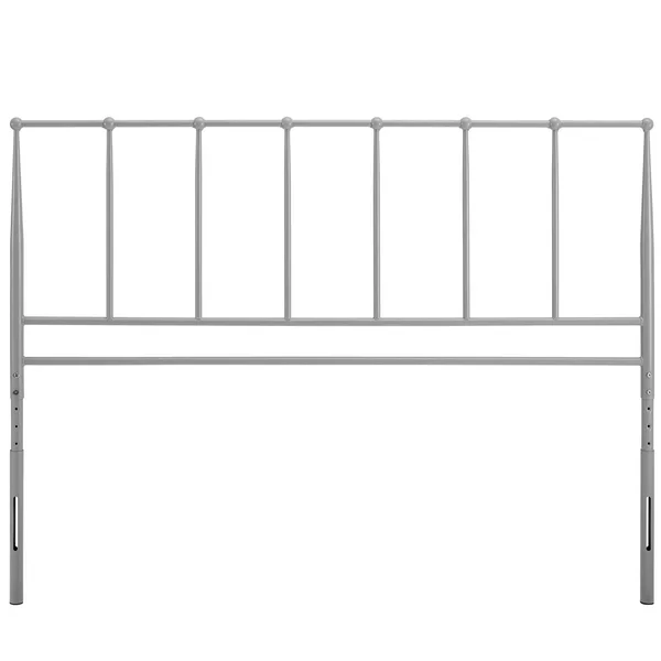Modway Kiana King Metal Stainless Steel Headboard MOD-6106 - White