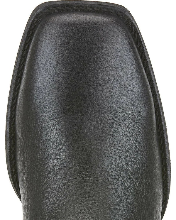 Ariat Heritage Roper Wide Square Toe 7.5 Men's Black