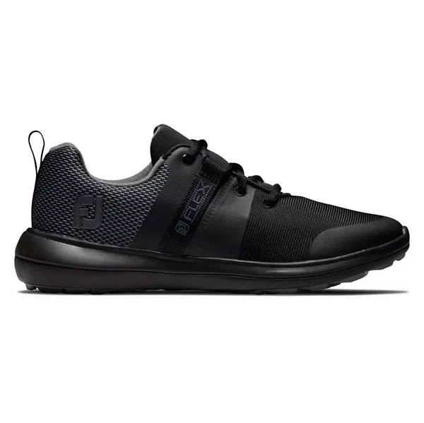 FootJoy Women's Flex Golf Shoes in Black, Charcoal Size 6.5