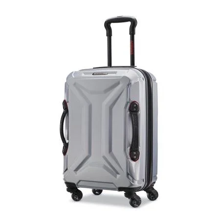 American Tourister Cargo Max 21 inch Hardside Spinner Luggage - Adult Unisex, Silver