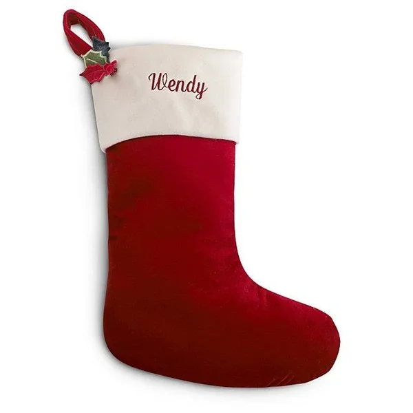 Red Velvet Stockings, Polyester/Velvet/Velvet, Things Remembered