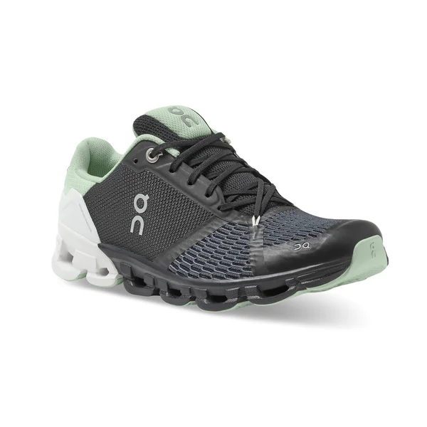 on Running - Cloudflyer, Women's 8, Black, White
