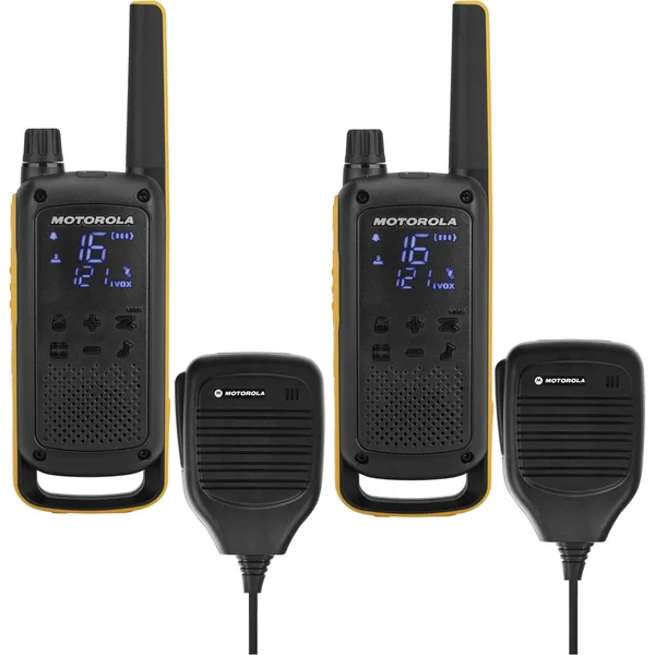 Walkie-Talkie Motorola T82 Extreme RSM (2 Pcs) Black Yellow