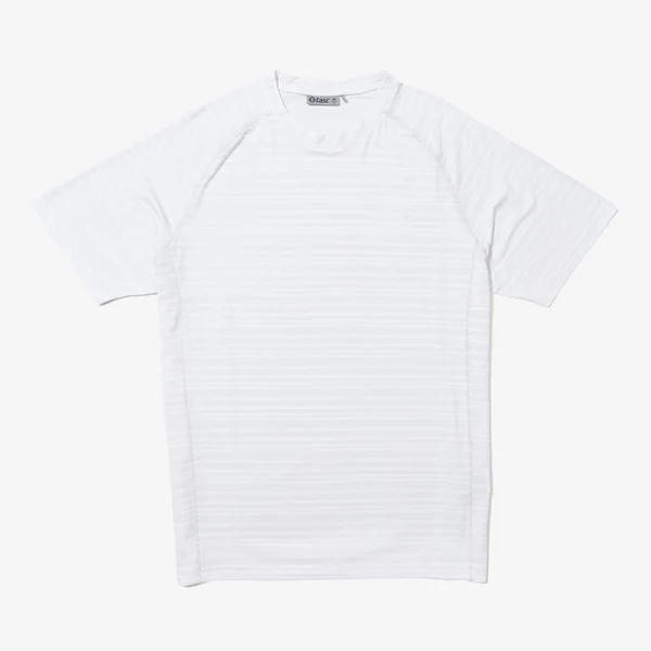 Tasc Performance Dynamic Tech T-Shirt for Men in White Tech Dot.Size S