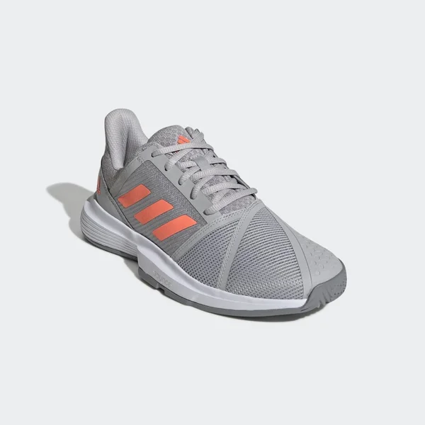 Adidas CourtJam Bounce Grey/ Coral EG1138 (Women's) 10