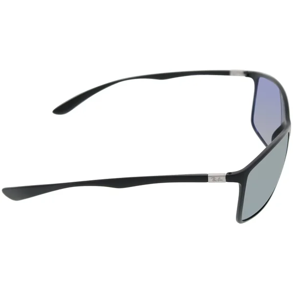 Ray-Ban Polarized Liteforce Sunglasses - Size 62 - Black/Silver Mirror