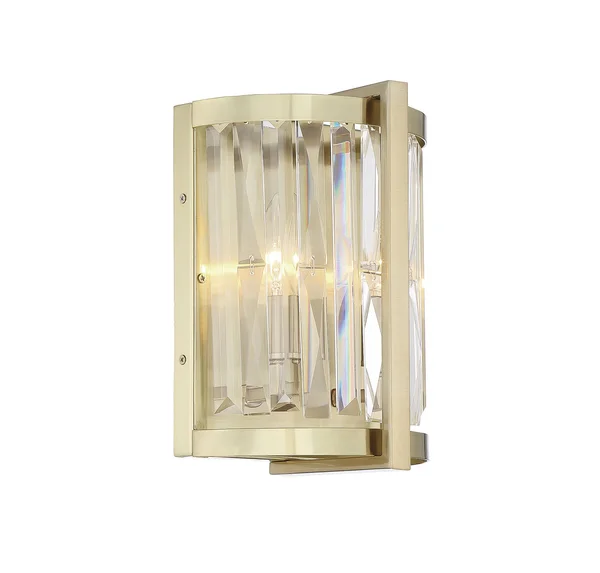 Savoy House-9-2143-2-127-Cologne - 2 Light Wall Sconce Noble Brass