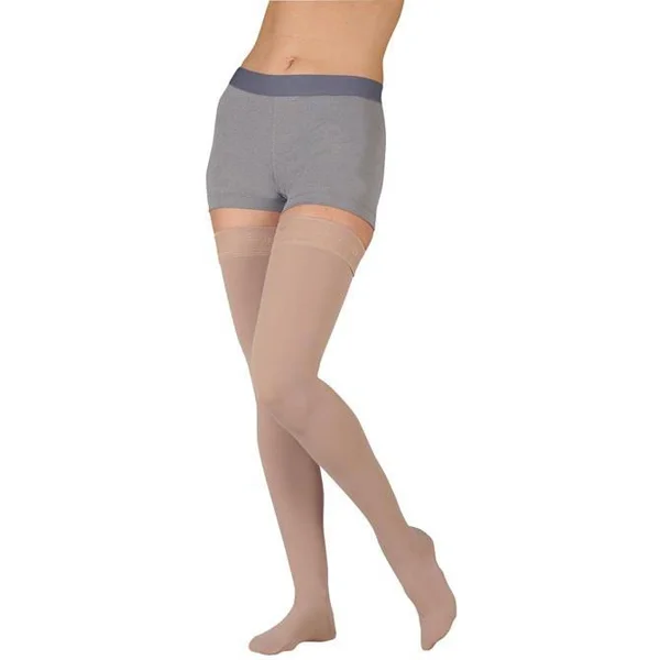 Juzo 3512AG 30-40 mmHg Dynamic Thigh High-Open Toe-Size III-Beige