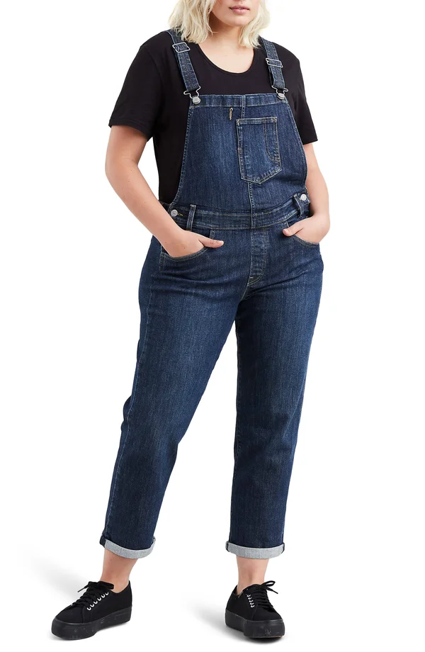 Plus Size Women's Levi&s Denim Overalls, Size 20W - Blue