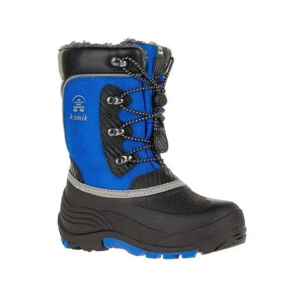 Kamik Kids Luke Winter Boots Black Blue 1