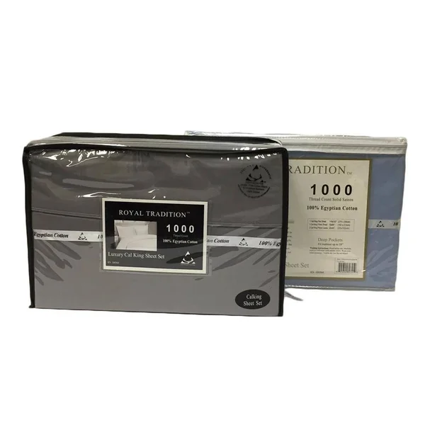 Royal Tradition 1000 Thread Count Sheets - Heavy Luxury Full - Linen