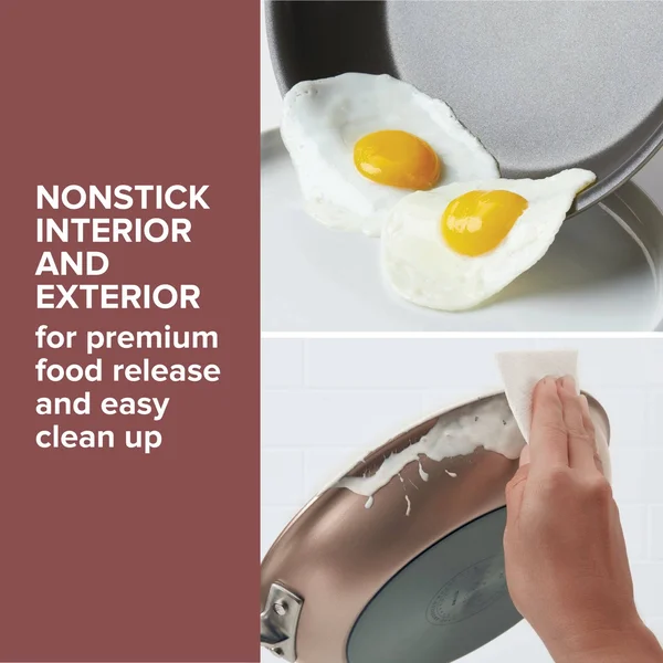 Anolon Advanced Umber 18x22 x 10x22 Double Burner Griddle