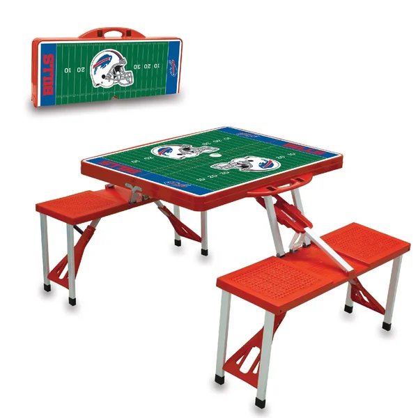 Buffalo Bills Picnic Table - Red