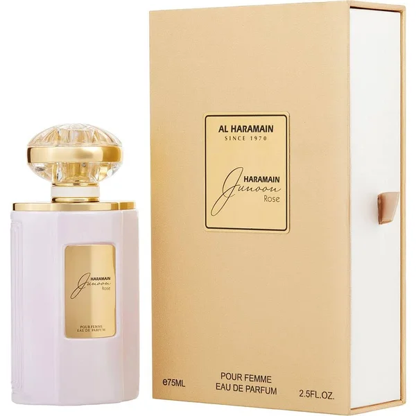 Al Haramain Junoon Rose by Al Haramain Eau De Parfum Spray 2.5 oz (Women)
