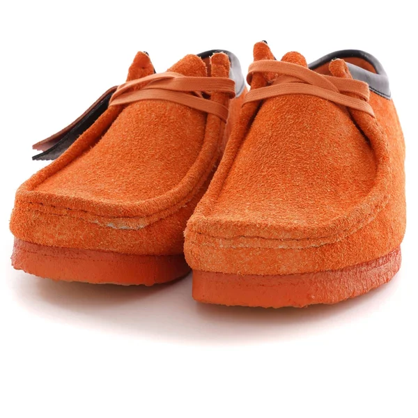 Clarks Originals Wallabee Shoes Orange 11
