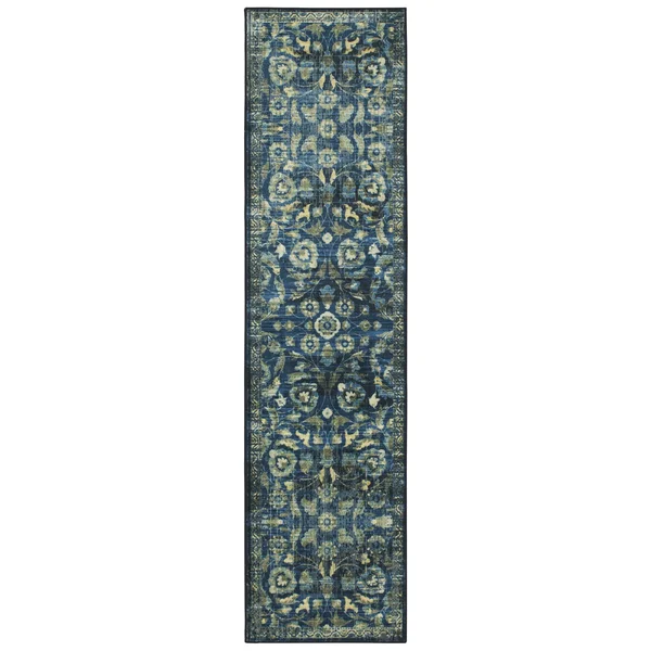 Mohawk Home Baikal Navy Area Rug - 2& 6x22 x 6&