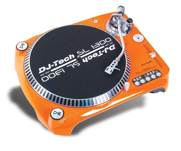 DJ Tech SL1300MK6USB-ORA Direct Drive DJ Turntable - Orange