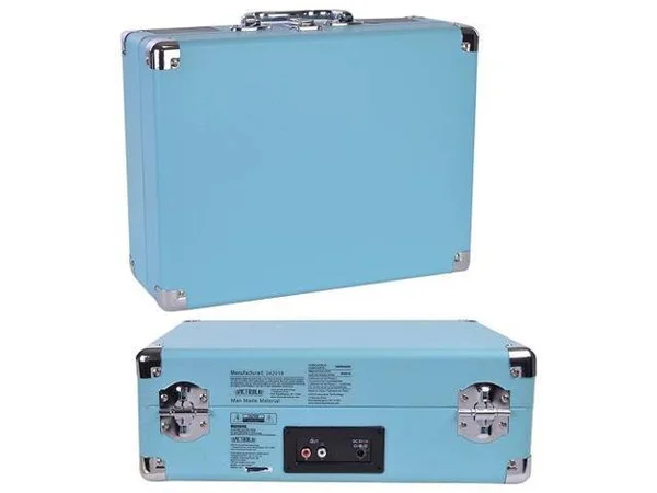 Victrola VSC-550BT Vintage Turntable - Turquoise