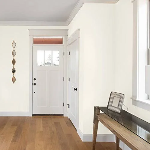Montage Signature Interior/Exterior Eco-Friendly Paint - Snow White - Low Sheen, 5 Gallon