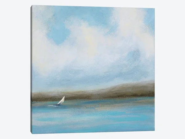 Rita Vindedzis Canvas Art Prints - Sailing Day II ( scenic & landscapes > Ocean art)
