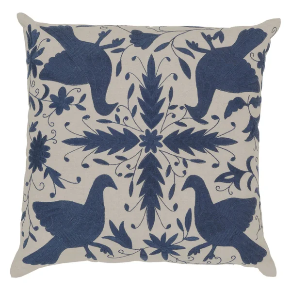 Surya Otomi Pillow - Blue