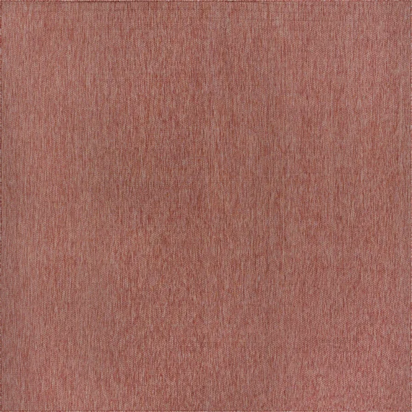 Outdoor Solid 13 ft Square Rust Red Red Area Rug Indoor Outdoor Rug