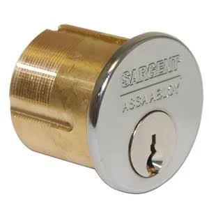 SARGENT 41 Le 10BL Mortise Cylinder Oxidized Satin Bronze Relieved Clear Coated
