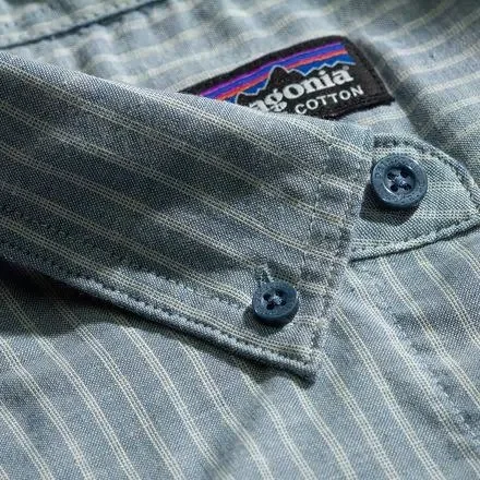 Patagonia Men's Lightweight Bluffside Shirt Blue M