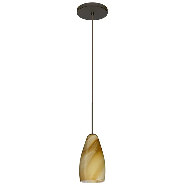 Besa Lighting 1XT-7198HN-LED-BR Karli Pendant Light - Bronze