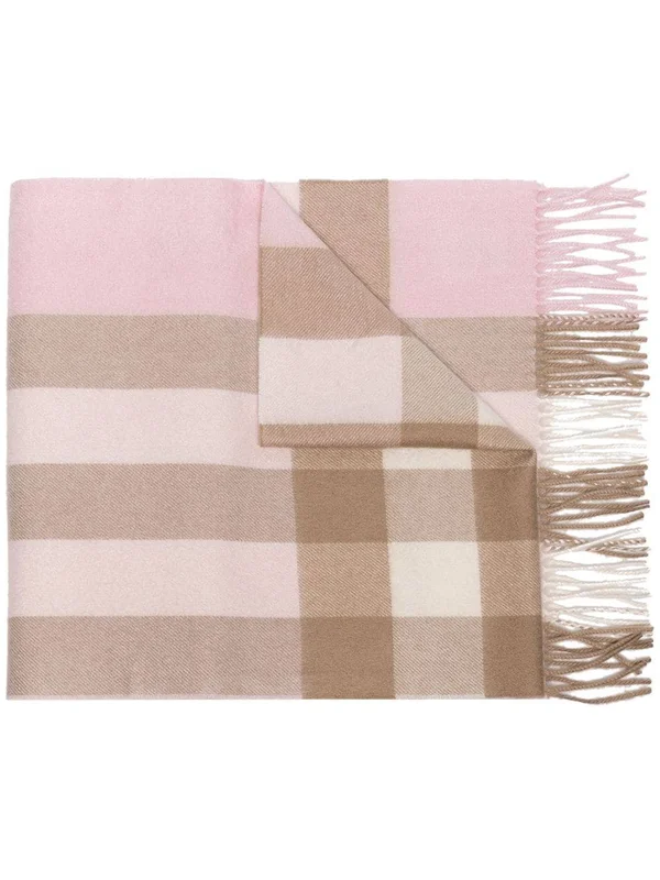 Burberry Check Cashmere Scarf