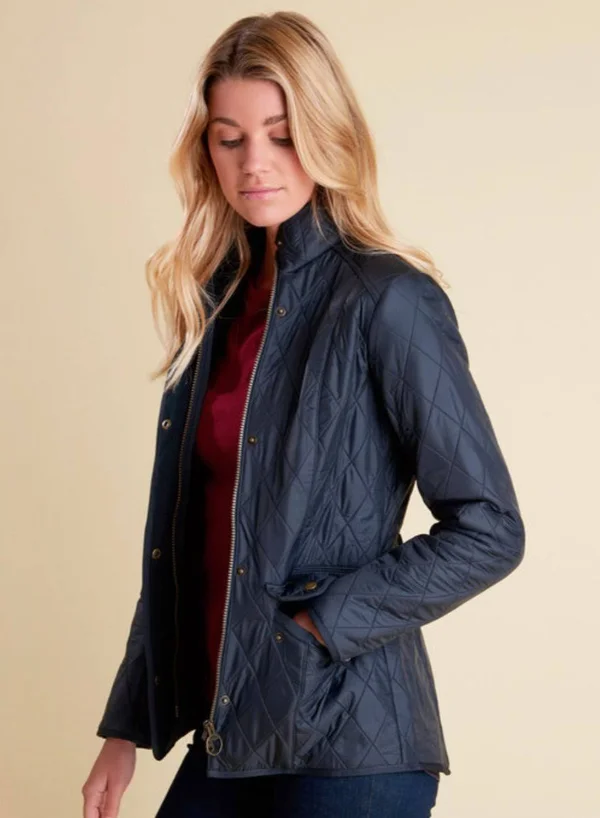 Barbour Cavalry Polarquilt Jacket - Red