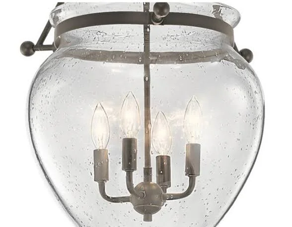 Kichler 42594OZ Olde Bronze Belle 4 Light Foyer Pendant