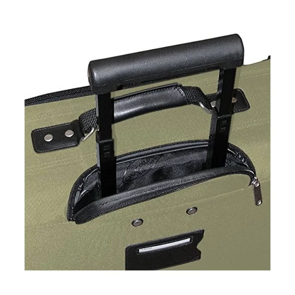 Geoffrey Beene Olive Green Rolling Garment Carrier