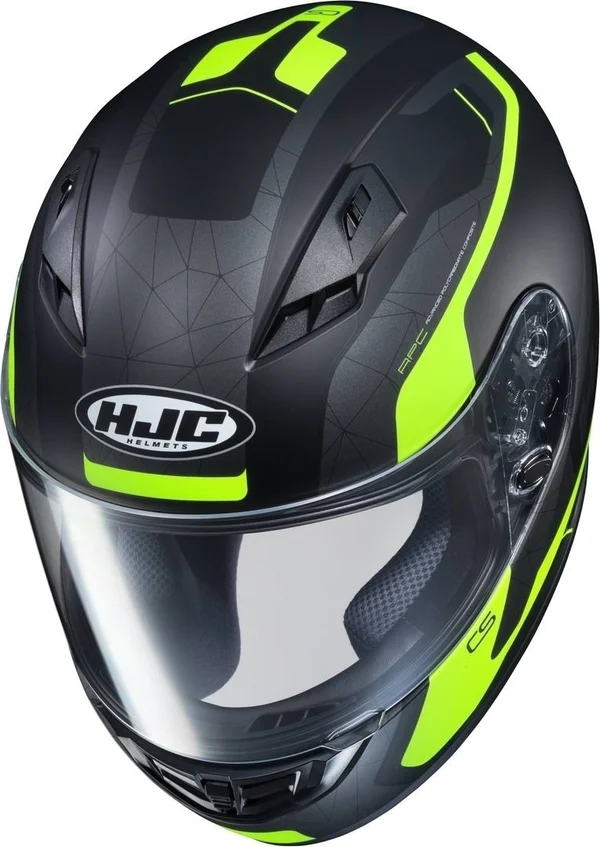 HJC CS-15 Dosta Helmet Black Yellow Size L