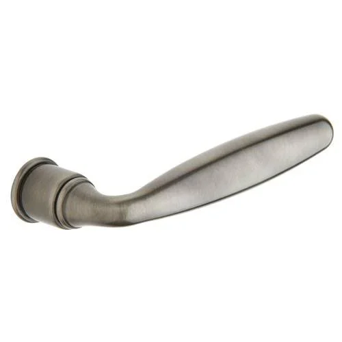 Baldwin 5106.RMR Single Right Hand Estate Lever Minus Rosettes Non-Lacquered Brass