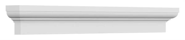 Ekena Millwork CRH06X156ST-2 156x22 Bottom Width x 160 1/4x22 Top Width x 5 1/2x22H x 1 3/4x22P Stafford Crosshead