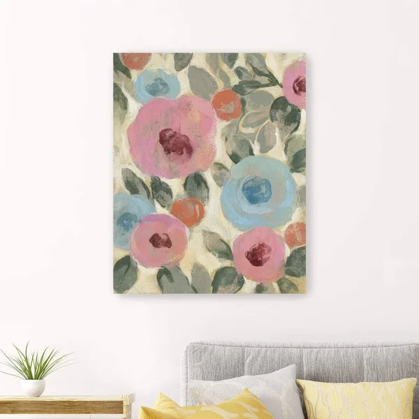 Parisian Floral II Canvas Giclee