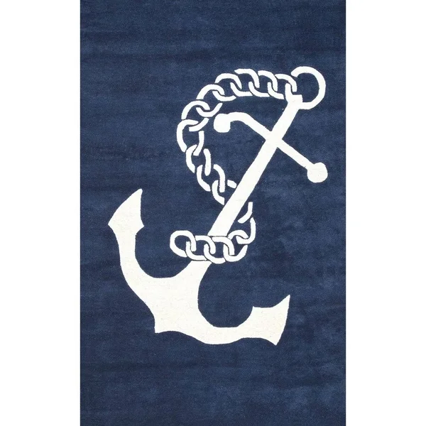 nuLOOM Hand Tufted Set Sail Area Rug, Size: 5& x 8&