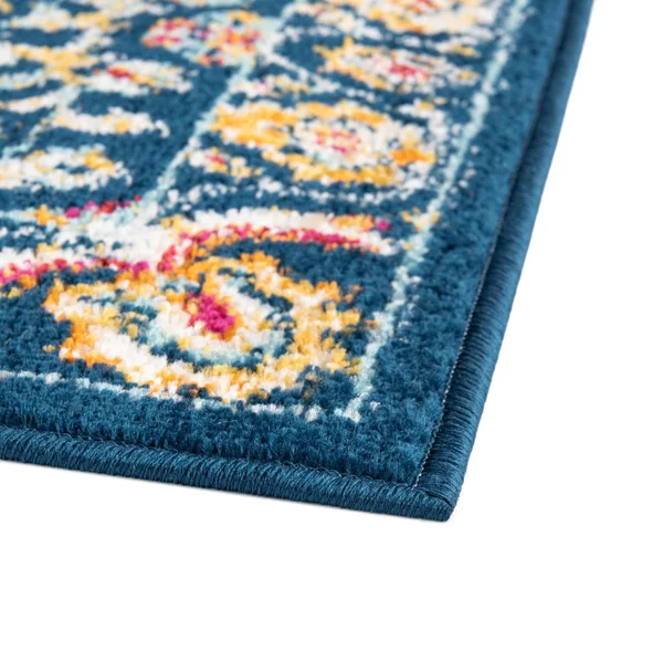 Aurelia 9x12 Navy Blue Blue Floral Large Area Rug