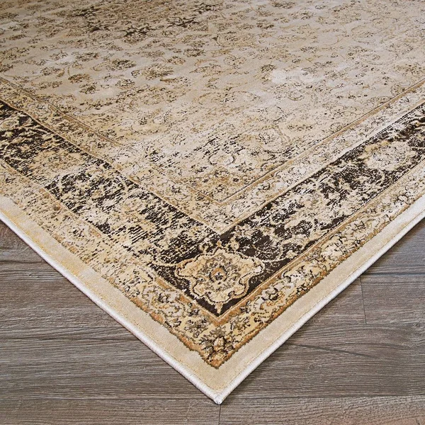 Martina Halston Area Rug - Cream/Black 2& x 3&7x22