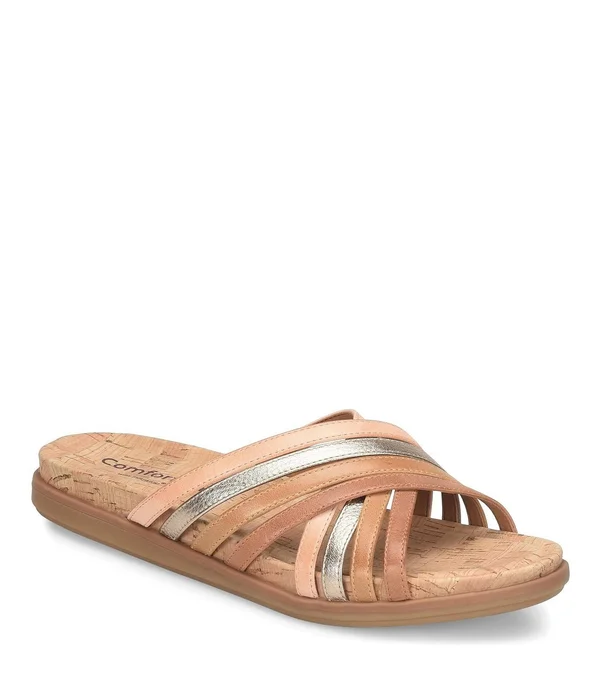 Comfortiva Cayce Sandals Walnut Multi 7 M