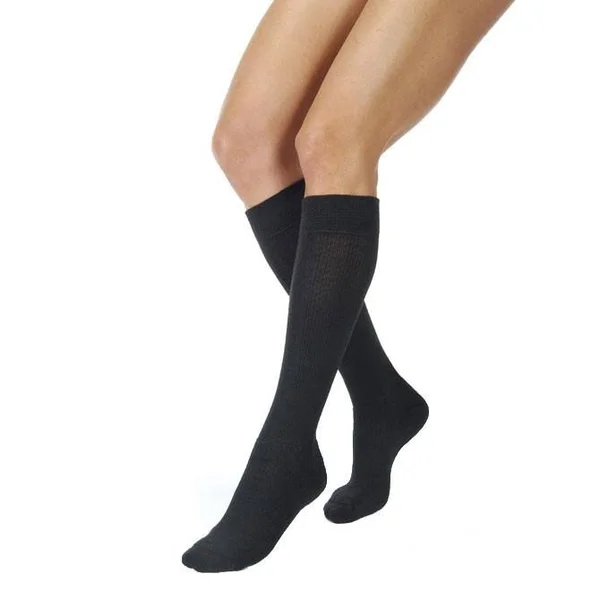 Jobst Activewear 30-40 mmHg Knee High - X-Large, Steel Gray