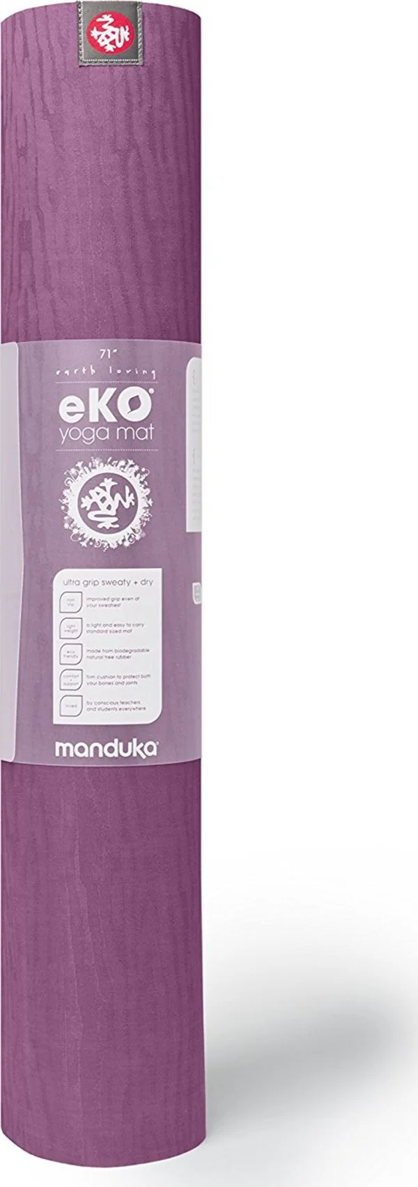 Manduka eKO Yoga and Pilates Mat, Acai, 5 mm