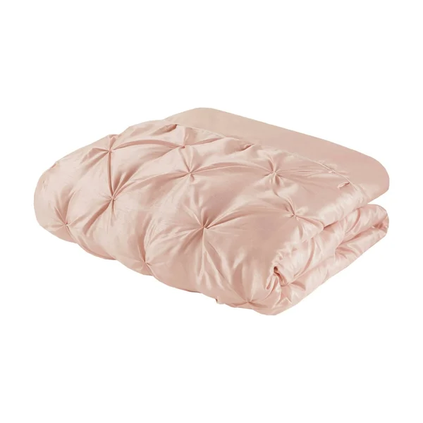 Madison Park Essentials - Joella 24 Piece Room in A Bag - Blush - Cal King