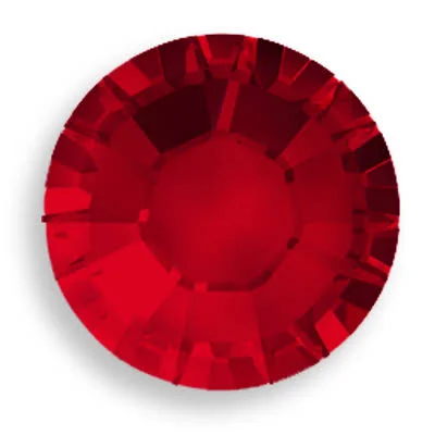Swarovski 2.5mm Siam Crystal Flat Back Rhinestone - 2058 - SS9