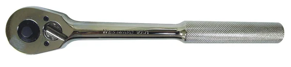 Westward 1Kej1 Hand Ratchet - 10 in, Chrome, 1/2 in